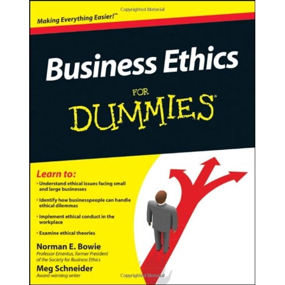 Pre-Owned Business Ethics for Dummies (Paperback) 0470600330 9780470600337