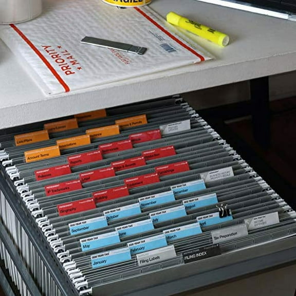 Business Filing System 1/5 Tab