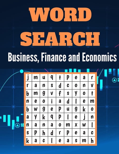 Business, Finance and Economics Word Search: A Word Search Business ...