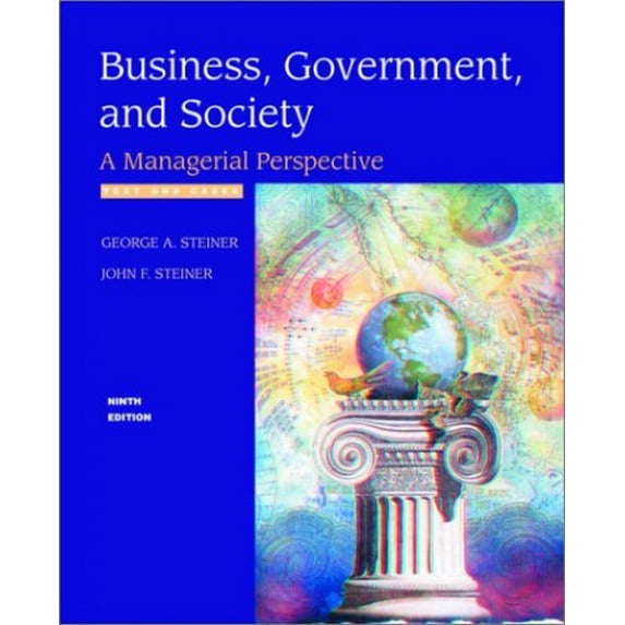 Pre-Owned Business, Government, and Society : A Managerial Perspective, Text and Cases (Hardcover) 9780073659145