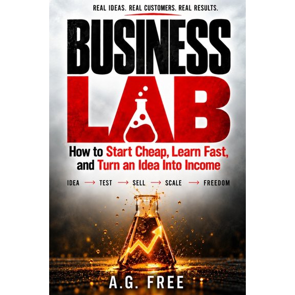 Business Lab: How to Start Cheap, Learn Fast, and Turn an Idea Into Income, (Paperback)