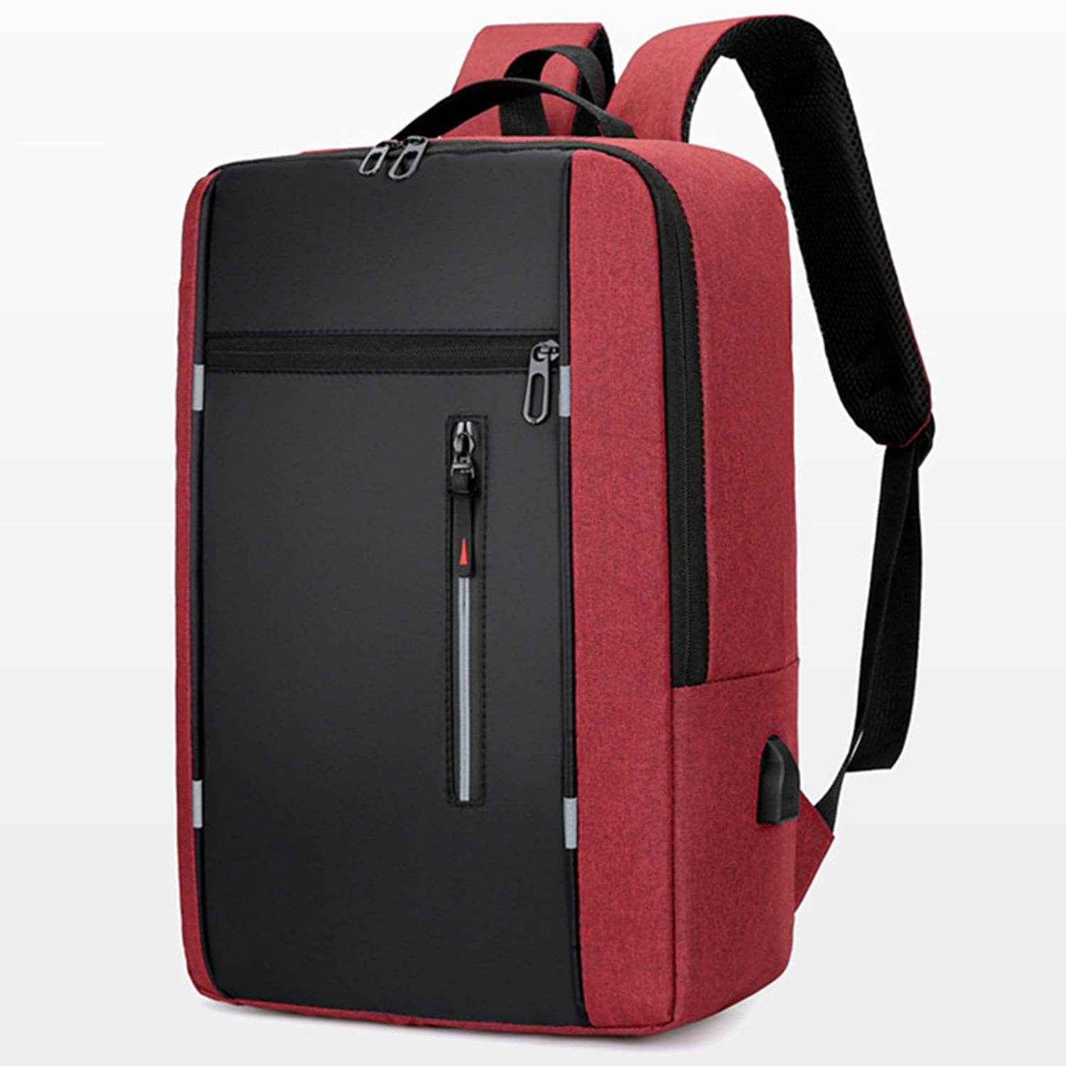 Business Laptop Backpack 15.6 Inch, Slim Durable Travel Water Resistant,  with USB Charging Port, College Bookbag Computer Bag Gifts for Men Women  Fits ...