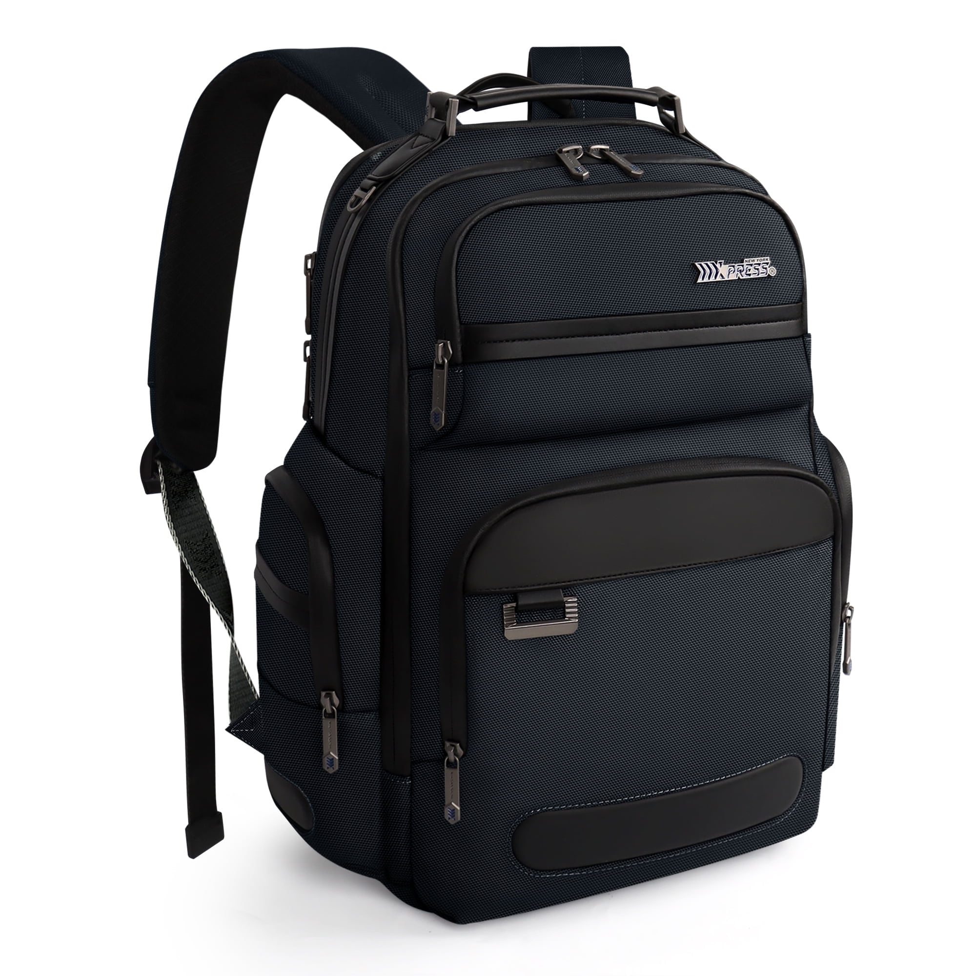 black leather backpack mens amazon Amazon.com: Genuine Leather Backpack Men Casual Daypack 15.6 Inch Laptop  Rucksack Business Travel Outdoor Shoulder Bag with Trolley Sleeve (Black) :  Electronics