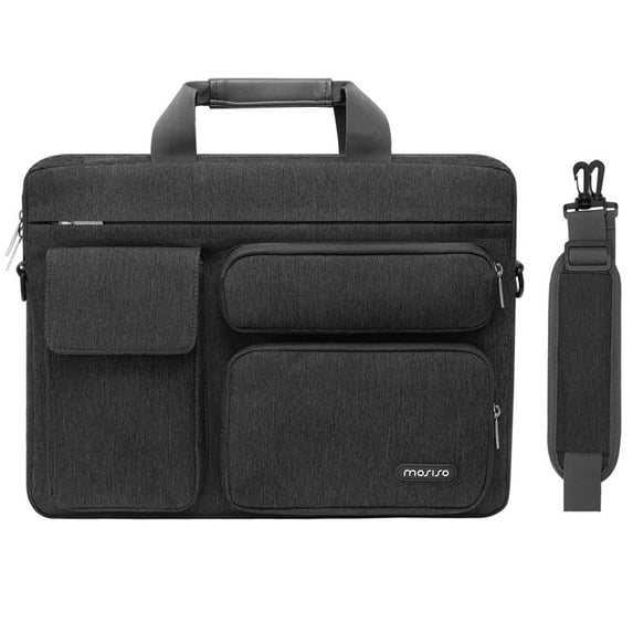 Business Laptop Shoulder Bag 13.3 14 15.6 16 inch for MacBook Air 15 M2 A2941 Case Dell HP Asus Notebook Briefcase for Women Men (Slate Gray,MacBook Pro 14 inch)