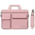 thumbnail image 1 of Business Laptop Shoulder Bag 13.3 14 15.6 16 inch for MacBook Air 15 M2 A2941 Case Dell HP Asus Notebook Briefcase for Women Men (Pink,15-16 inch), 1 of 7