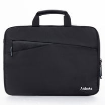 Zipper Laptop Bag 13''-17.3''for Men & Women, Laptop Sleeve 15.6'',Water-Resistant Laptop Case,Wear Resistance Shockproof Soft Padded Cover Carrying Computer Bag, Black