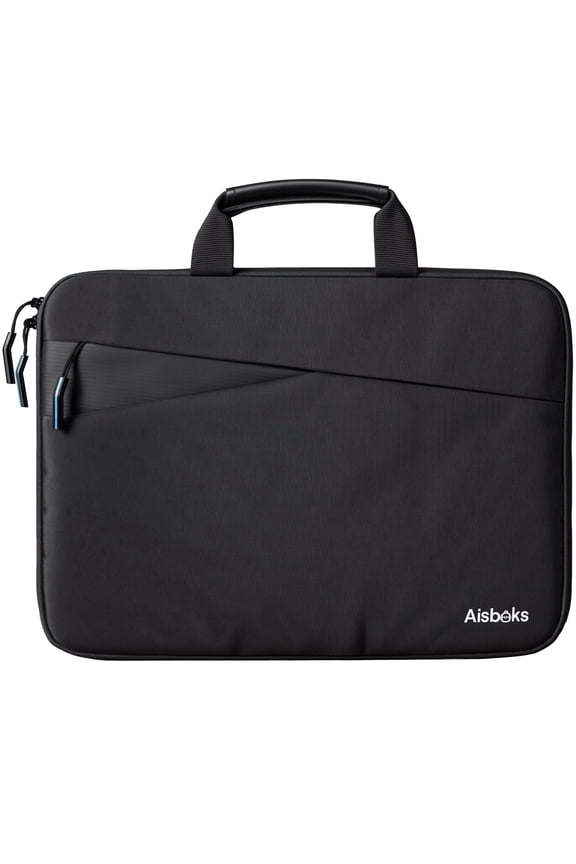 14-16''Zipper Laptop Bag for Men&Women,Laptop Sleeve 15.6'',Water Resistant Laptop Case,Shockproof Soft Padded Cover Carrying Computer Bag with MacBook, HP, Dell, Acer Notebook,Black