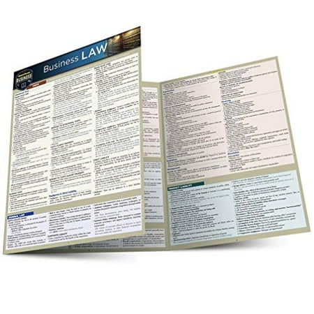 Pre-Owned Business Law: a QuickStudy Laminated Reference Guide Paperback