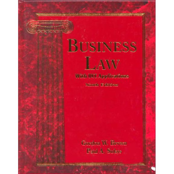 Pre-Owned Business Law with Ucc Applications (Hardcover) 0028028651 9780028028651