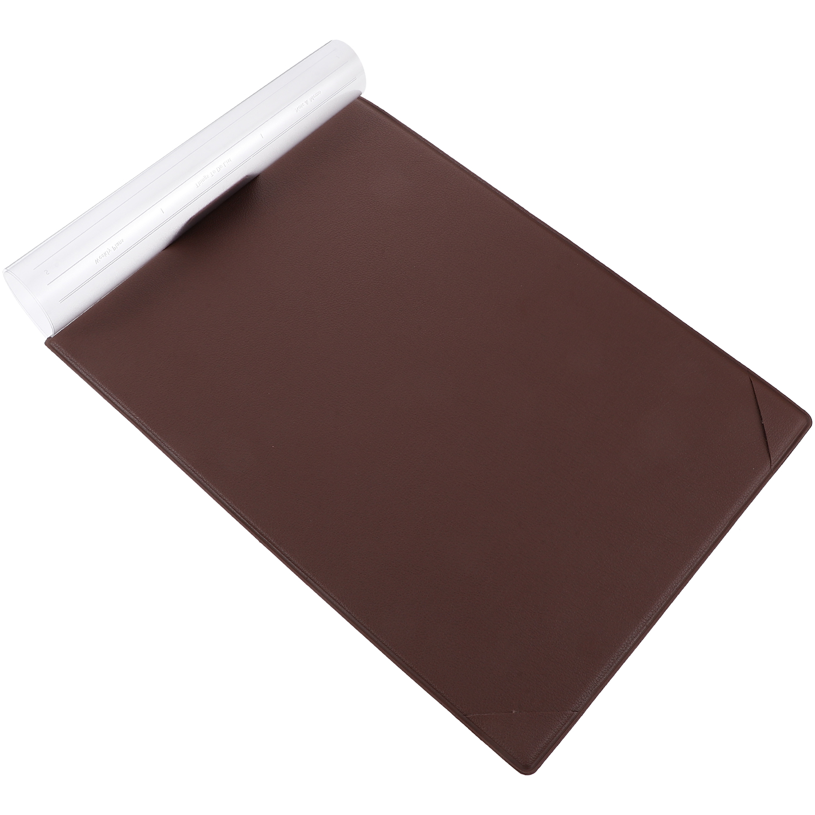 Business Leather Mouse Pad Pen Holder File Board Desk Mat Gaming Clip