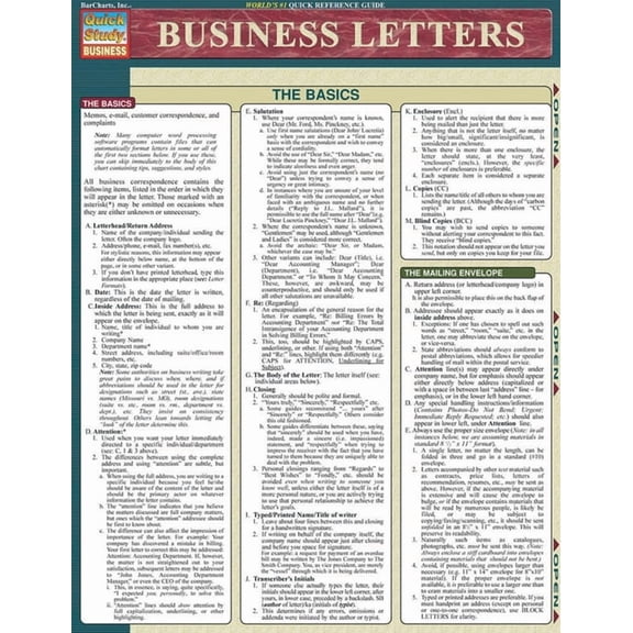 Business Letters (Other)