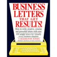 thumbnail image 1 of Pre-Owned Business Letters That Get (Paperback) 1558500421 9781558500426, 1 of 1