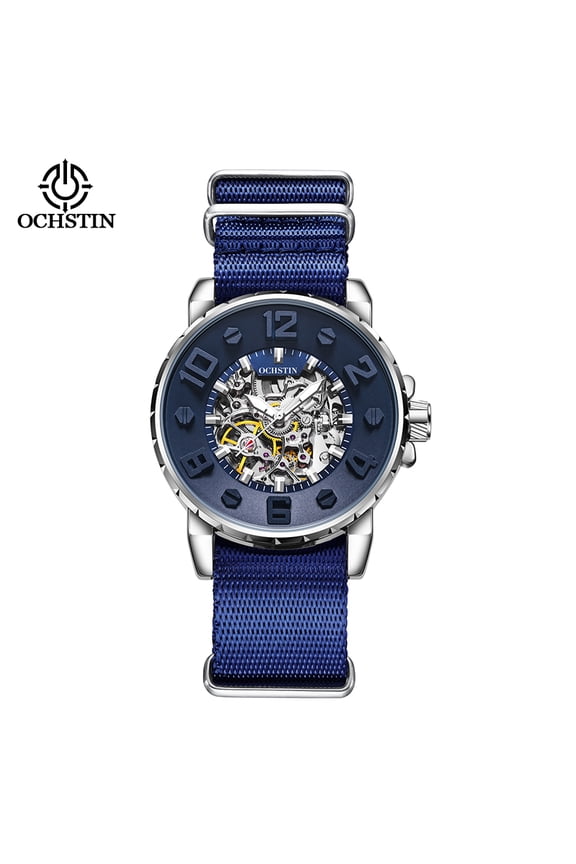 Business Luxury Luxury Automatic Machinery Watches Skeleton Mechanical Movement Men's waterproof Luminescent Mechanical Watches