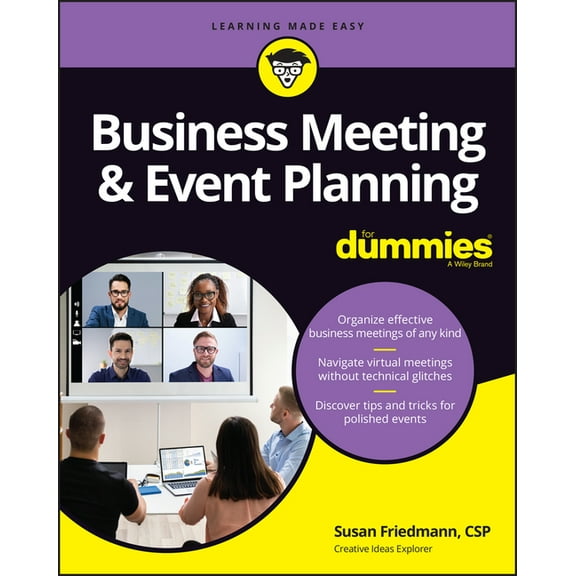 Business Meeting & Event Planning for Dummies, (Paperback)