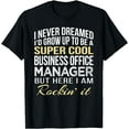 thumbnail image 1 of Business Office Manager T Shirt Funny Gift Tee, 1 of 4