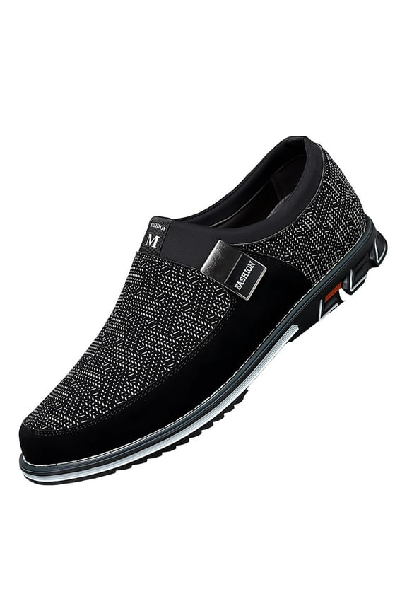 Business Office Oxfords Dress Shoes for Men Soft Breathable Casual Fashion Slip on Walking Loafers