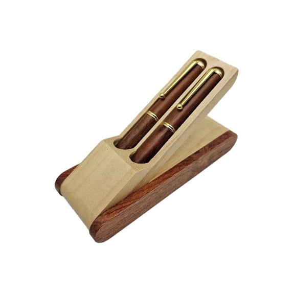 Business Pen Gel Pen Smooth Writing Pen Wood Fountain Pen Set Signature Pen