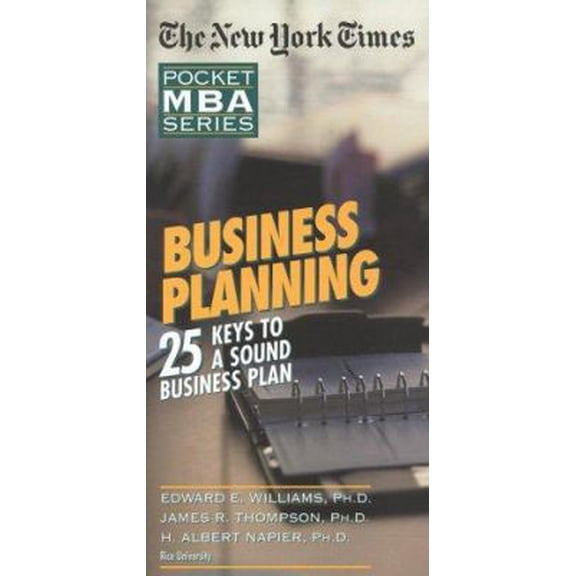 Pre-Owned NYT Business Planning: 25 Keys to a Sound Business Plan (The New York Times Pocket MBA Series) (Paperback) 0867307757 9780867307757