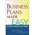 thumbnail image 1 of Pre-Owned Business Plans Made Easy 2nd Edition: It's Not as Hard as You Think (Paperback) 1891984438 9781891984433, 1 of 1