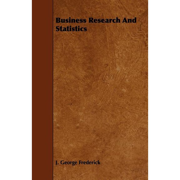 Business Research and Statistics (Paperback)