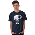 thumbnail image 1 of Business Smurf Cartoon Cool Boss Drip Unisex Plus Size Graphic Tee Brisco Brands 4X, 1 of 5