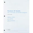 thumbnail image 1 of Pre-Owned Business & Society + Mindtap Management, 1 Term, 6 Months Printed Access Card: Ethics, Sustainability & Stakeholder Management Paperback, 1 of 1