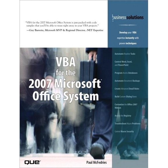 Pre-Owned Business Solutions: VBA for the 2007 Microsoft Office System (Paperback)