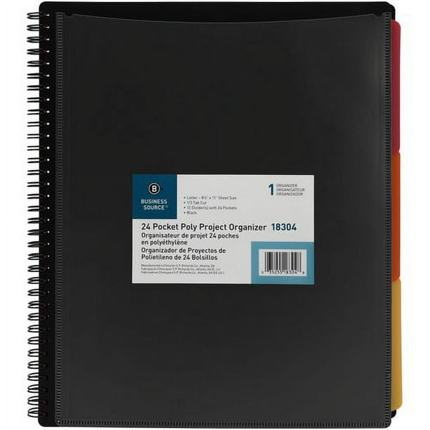 Business Source 1/3 Tab Cut Letter Organizer Folder - 8 1/2 Business Source 1/3 Tab Cut Letter Organizer Folder - 8 1/2