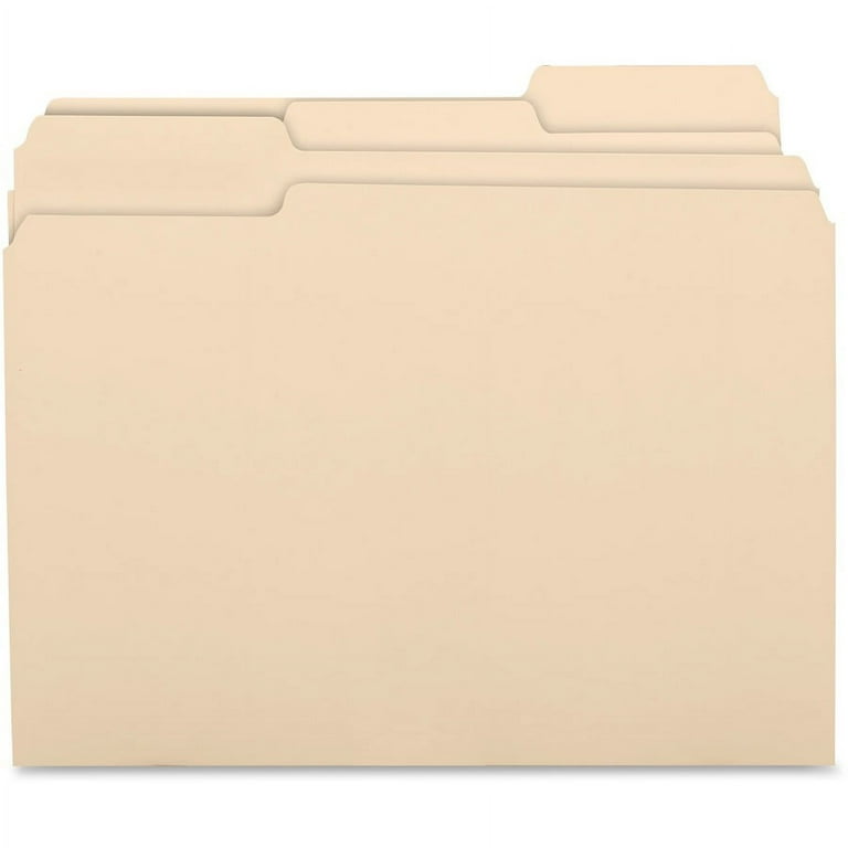 Business Source 1/3 Tab Cut Letter Recycled Top Tab File Folder - 8 1/2 Business Source 1/3 Tab Cut Letter Recycled Top Tab File Folder - 8 1/2