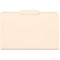 thumbnail image 1 of Business Source 1/3-cut Tab Legal Manila File Folders Legal - 8 1/2" x 14" Sheet Size - 3/4" Expansion - 1/3 Tab Cut - 11 pt. Folder Thickness - Stock - Manila - Recycled - 100 / Box, 1 of 2