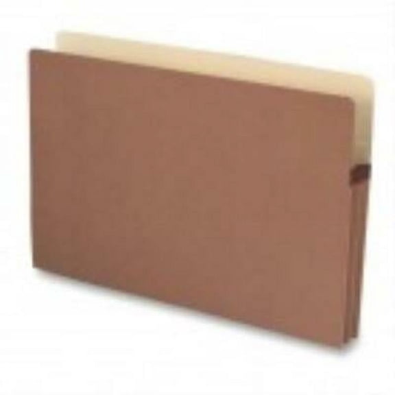 Business Source Accordion Expanding File Pocket - 25 per box Legal - 1.75" Expansion - Redrope