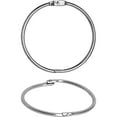 thumbnail image 1 of Business Source, BSN01441BD, Standard Book Rings, 50 / Bundle, Silver, 1 of 2