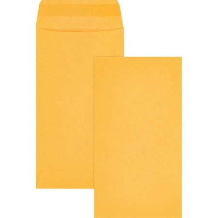 Business Source, BSN04446, Little Coin No. 7 Kraft Envelopes, 500 / Box, Brown Kraft