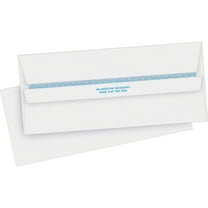 Business Source, BSN04645, Regular Security Invoice Envelopes, 500 / Box, White