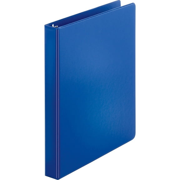 Business Source, BSN09975, Basic Round-ring Binder, 1 Each, Dark Blue