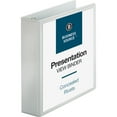 thumbnail image 1 of Business Source, BSN09985, Round Ring Standard View Binders, 1 / Each, White, 1 of 6