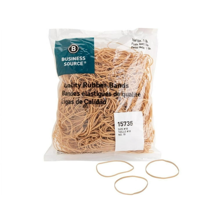 Business Source Rubber Bands - Size: #19 - 3.5 Business Source Rubber Bands - Size: #19 - 3.5