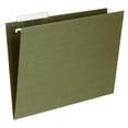 thumbnail image 1 of Business Source, BSN17532, Hanging File Folders, 25 / Box, Standard Green, 1 of 1
