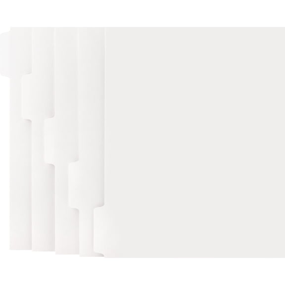 Business Source, BSN21002, Straight Collated Print-on Tab Divider, 50 / Box
