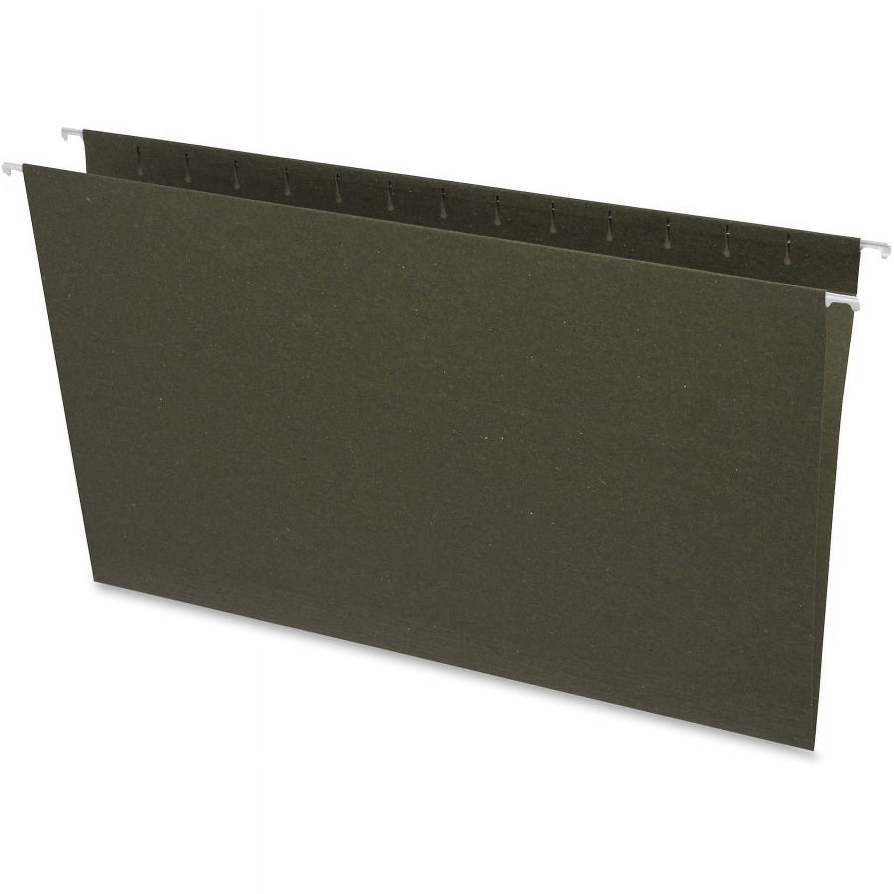 Business Source, BSN26529, Hanging File Folders, 25 / Box, Green