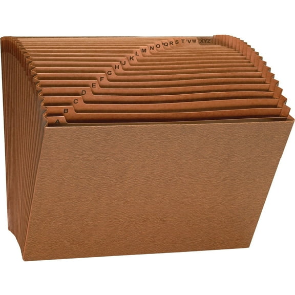 Business Source, BSN26534, Expanding File, 1 Each, Brown
