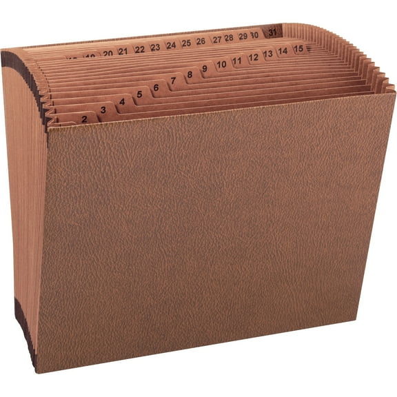 Business Source, BSN26535, Expanding File, 1 Each, Brown