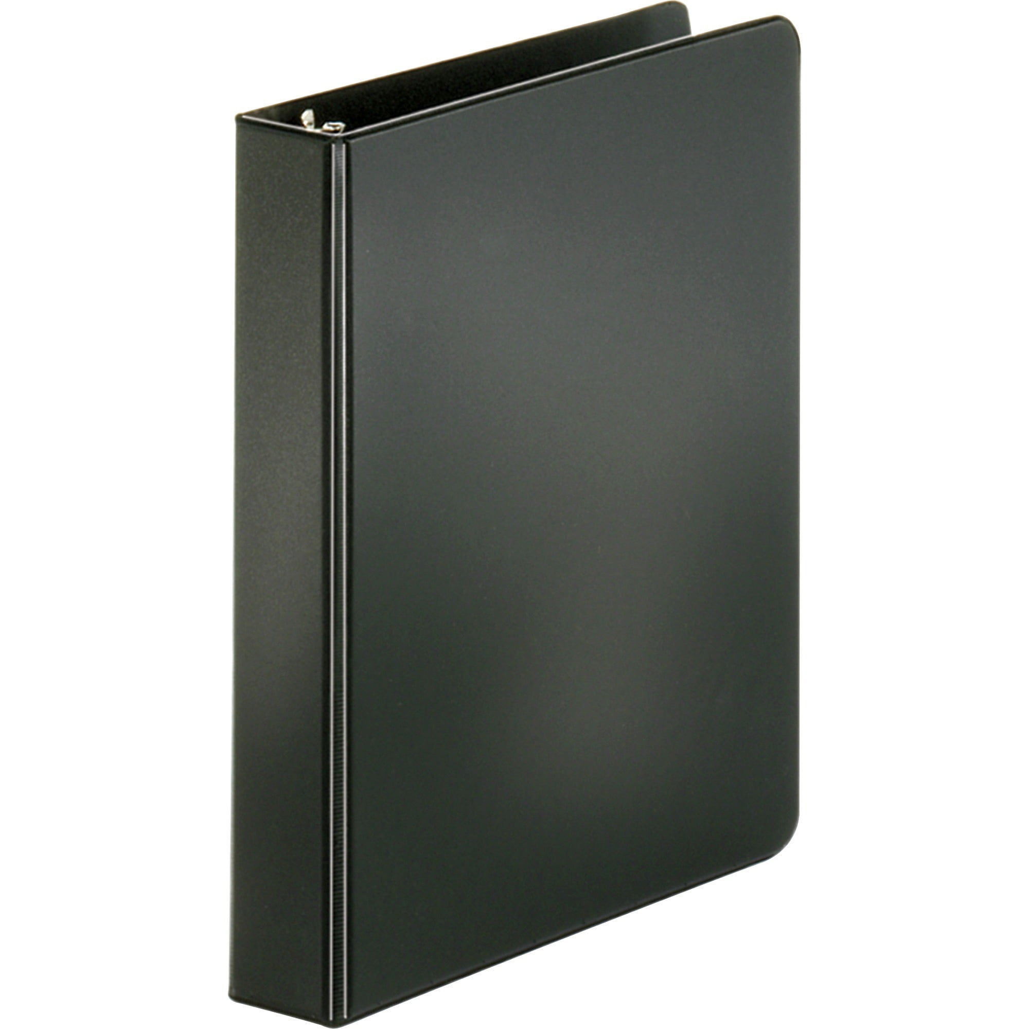 Business Source, BSN28523BD, Basic Round Ring Binders, 4 / Bundle, Black