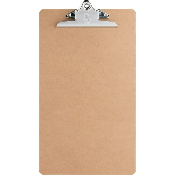 Business Source, BSN28554, Hardboard Clipboard, 1 Each, Brown
