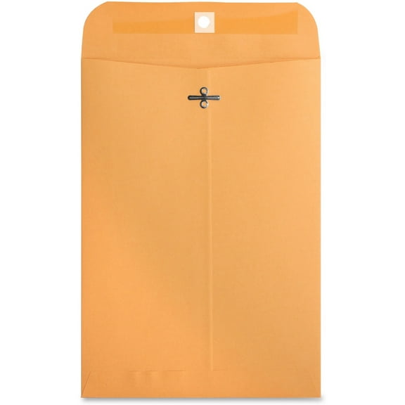 Business Source, BSN36662, Heavy-duty Clasp Envelopes, 100 / Box, Kraft