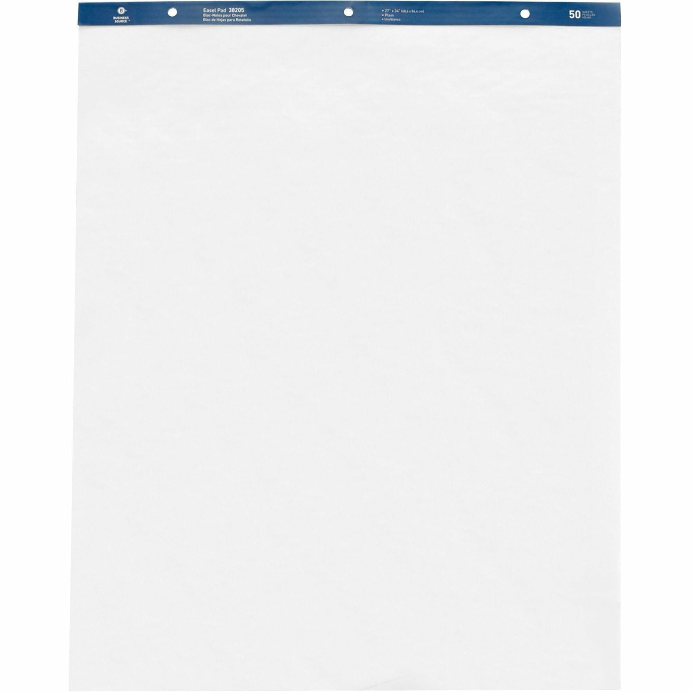 Business Source, BSN38205, Standard Easel Pad, 4 / Carton