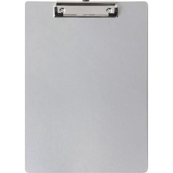 Business Source, BSN49261, Aluminum Clipboard, 1 Each, Silver