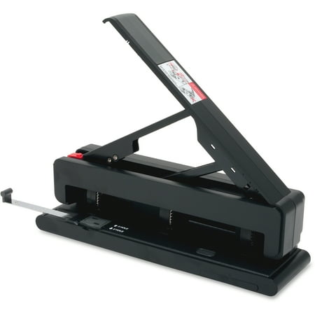 Business Source, BSN62878, Effortless 2-3 Hole Punch, 1 / Each, Black