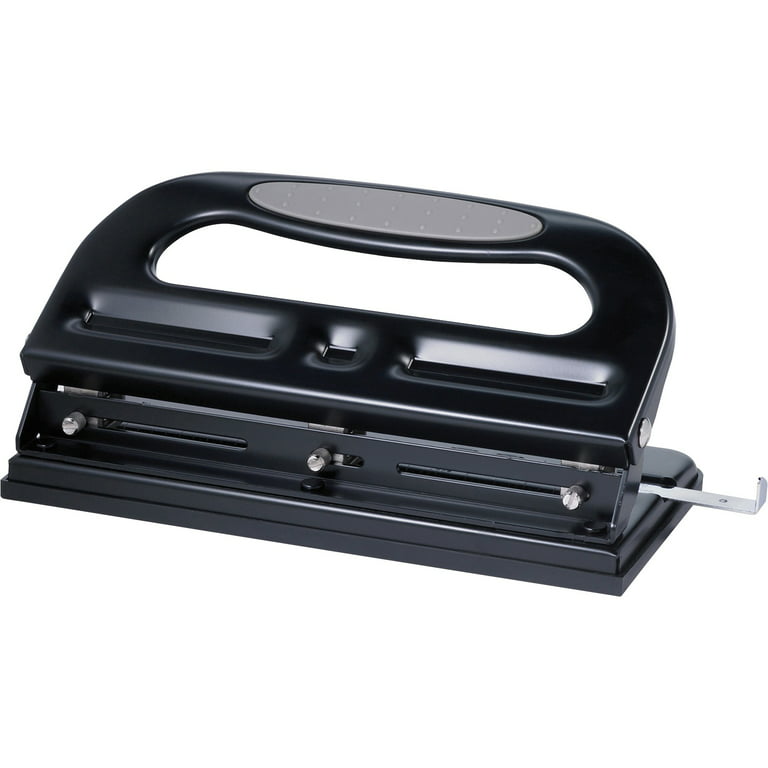 Myofficeinnovations One-touch 26614 Heavy-duty 3-hole Punch 30