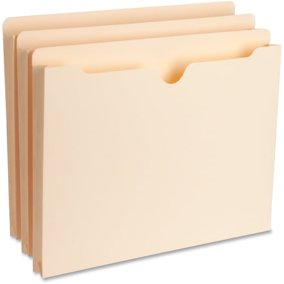 Business Source, BSN65797, File Pocket, 50 / Box, Manila
